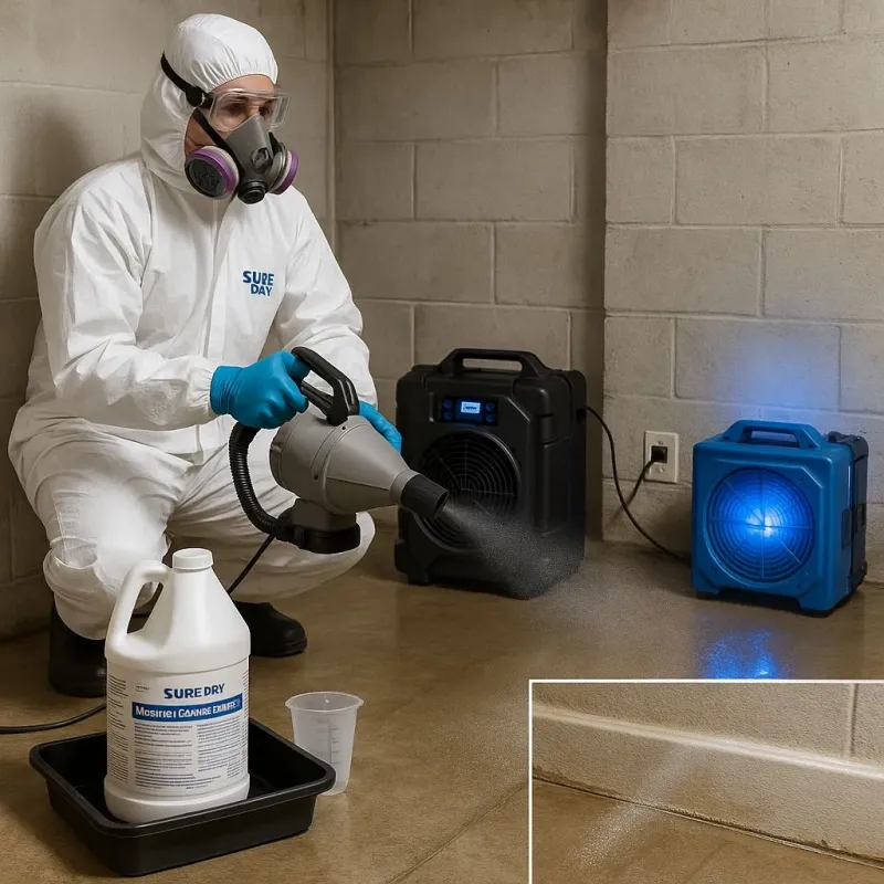 Sanitization and Odor Removal process in Moscow, PA