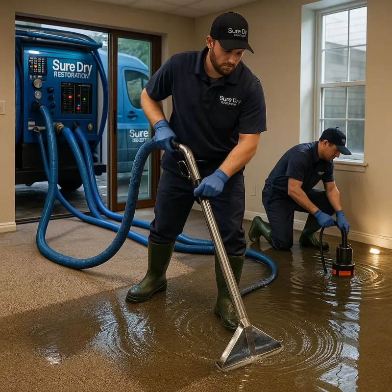Water Extraction and Removal process in Moscow, PA